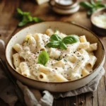 Cottage Cheese Pasta Sauce: A Creamy, High-Protein Twist on Classic Comfort 6 Cottage cheese pasta sauce served in a bowl