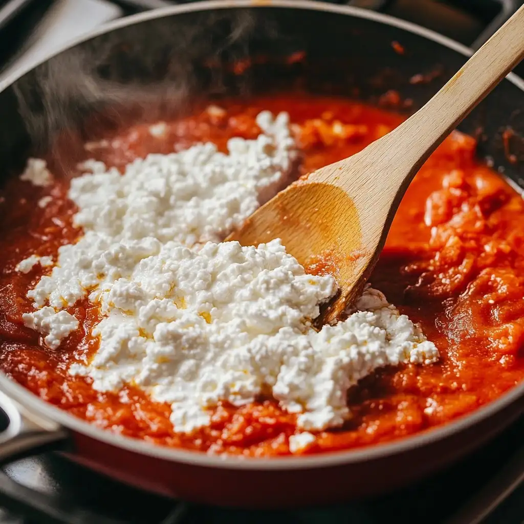 How to Mix Cottage Cheese with Pasta Sauce: Creamy, High-Protein Perfection 8 mixing cottage cheese into tomato pasta sauce