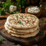 Cottage Cheese Flatbread Recipe: Easy, Healthy, and Delicious 6 Cottage cheese flatbread fresh out of the oven