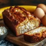 Cottage Cheese Banana Bread: Moist, Protein-Packed Twist on a Classic 5 Cottage Cheese Banana Bread on wooden board