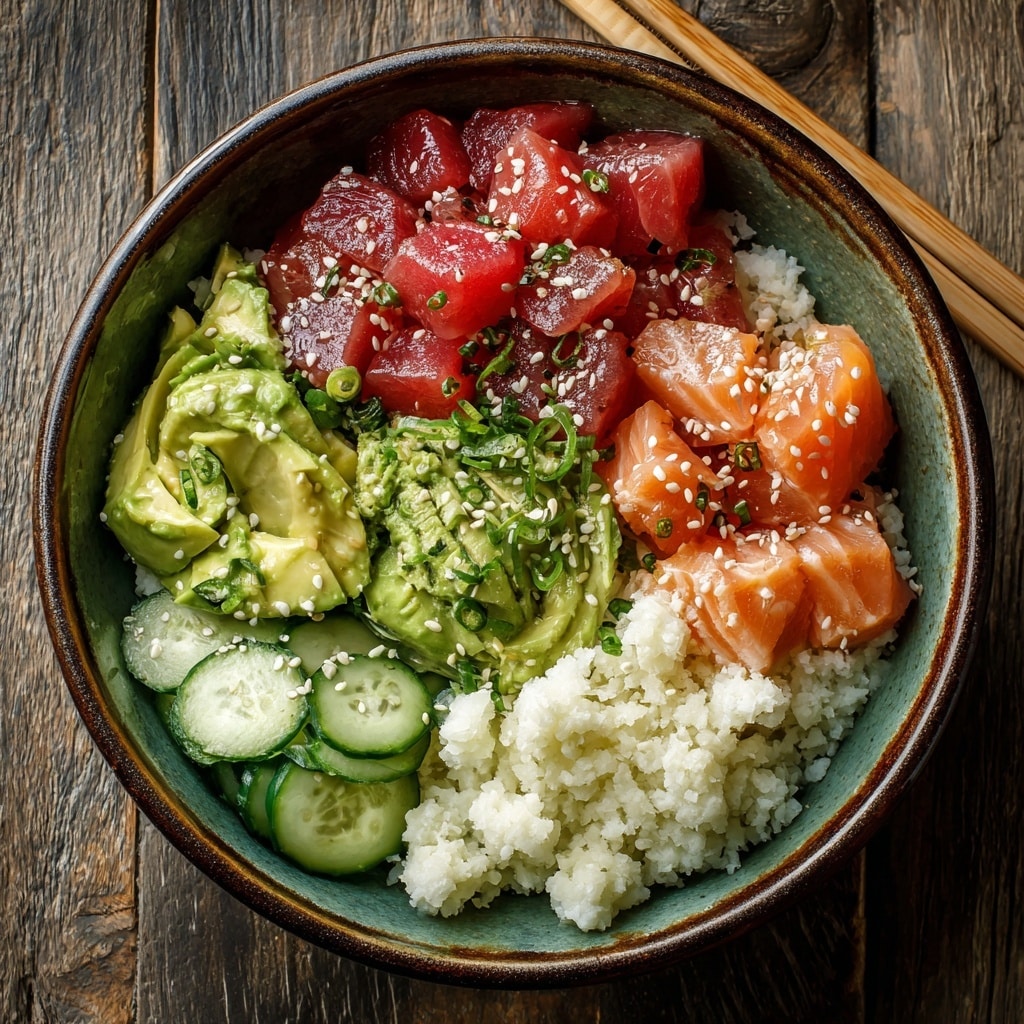 Keto Poke Bowl: Flavorful, Low-Carb, and Totally Satisfying 5 Keto Poke Bowl