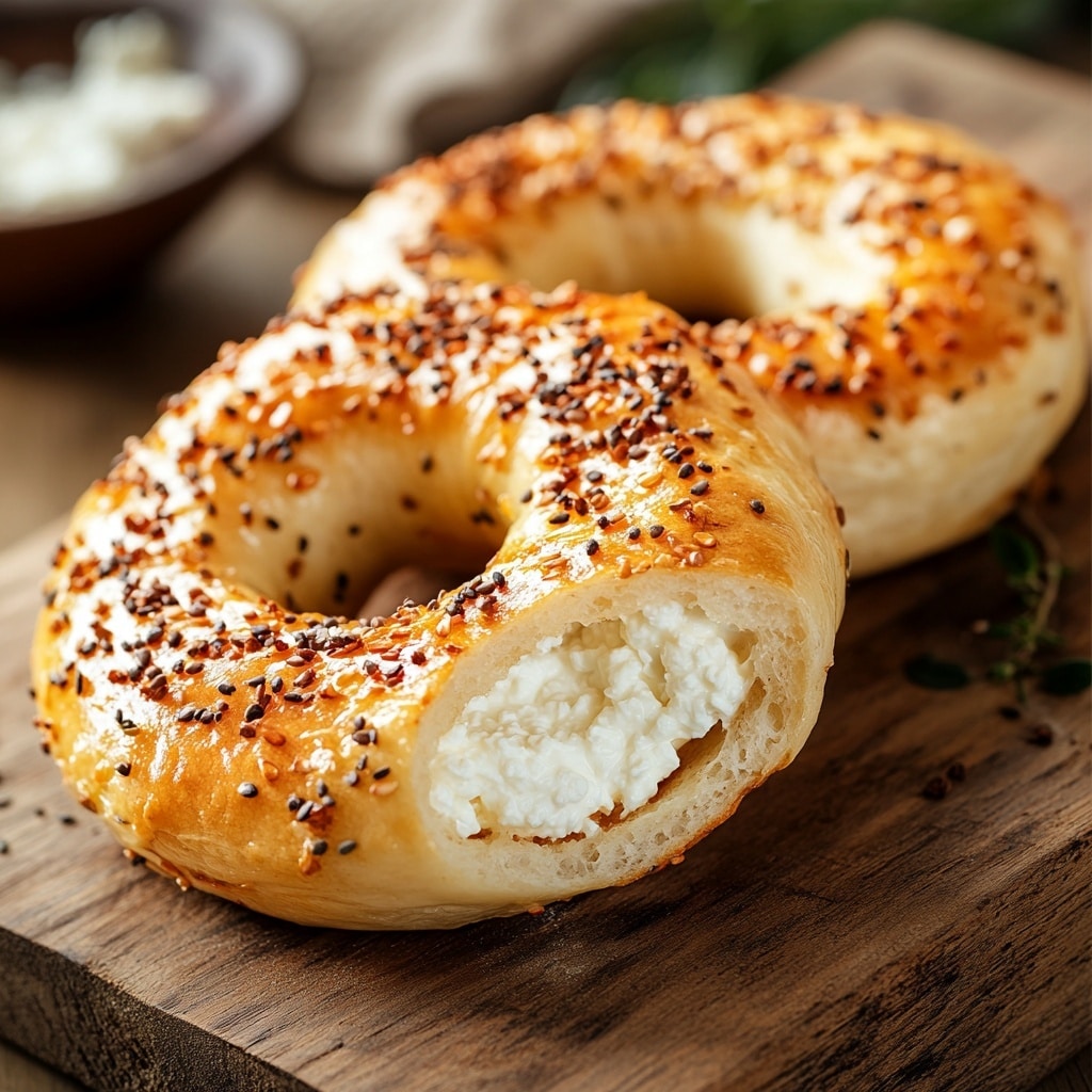 High Protein Cottage Cheese Bagels Recipe You’ll Love 6 High protein cottage cheese bagels recipe with golden crust